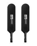 Dual Band Wifi 2.4Ghz 5.8Ghz 12Dbi High Gain Omnidirectional Glue Stick Antenna Rp Sma Male Connector Antenna For Wifi Router Wireless Network Card (Black,2Pcs)