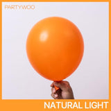 Orange Balloon Arch Kit: 142 Pcs Pumpkin Garland Party Decor