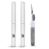2 Pack - Airpods Cleaning Kit Earbud Cleaning Kit - Phone Cleaning Kit In-Ear Headphones Cleaning Pen Tool, Portable 3-In-1 Laptop Cleaning Kit Electronic Cleaner With A Sponge, Metal Pen Tip