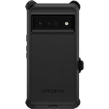 OtterBox Pixel 6 Pro Defender Series Case - BLACK, rugged & durable, with port protection, includes holster clip kickstand