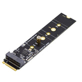 Cy B+M Key Ngff Sata Ssd To M.2 M-Key Nvme Motherboard Desktop Adapter Convert