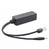 5V Active Poe Splitter 2.5Mm X 0.7Mm For Reolink E1 (V2), E1 Pro, E1 Zoom, Lumus V2 & Pro, 5V 2.4A Output, Supports 44-57V Ieee 802.3Af/At/Bt Poe Switches