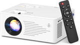 Mini Projector For Iphone, Portable Projector With 5G Wifi And Bluetooth, 1080P Hd Projector For Indoor & Outdoor Movies, Home Theater, Camping, Gaming
