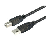 Usb 2.0 Extension Cable - Usb Type-A To Usb Type-B, Male To Male, Active, 28/24Awg, 33 Feet, Black