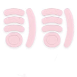 2Sets Pink Rounded Curved Edges Mouse Feet Skates Replacement For Logit G Pro Wireless Gpw Gaming Mouse