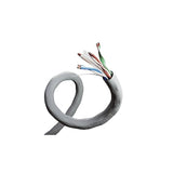 Cat6 Cm - 1000Ft - Cca - 23Awg - Utp - 550Mhz/10Gbps Ethernet Cable (Gray)