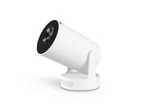 Portable Mini Projector With Ultra Short Throw, Wifi 6 & Bluetooth 5.4, 4K Support, Android 11 Smart Proyector With Built-In 4000+ Apps, Remote Control, Auto Keystone, Base Speaker (Grey)