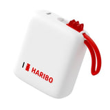 Haribo Mini Power Bank 10000Mah, 22.5W Fast Charging, Built-In Cable, Compact Size, 5V 3A, Gummy Bear Style Portable Charger For Iphone 15 16, Samsung Galaxy, Motorola