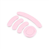 2Sets Pink Rounded Curved Edges Mouse Feet Skates Replacement For Logit G Pro Wireless Gpw Gaming Mouse
