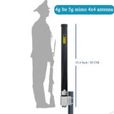 Omni Directional 4X4 Mimo Antenna 5G For T Mobile Home Internet, 5G/ 4G/ Lte/Wifi Outdoor Cellular Antenna For Modems Routers Hotspots Gateway, 600-6000Mhz