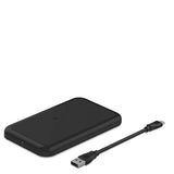 Mophie Charge Force Wireless Charge Pad - Qi Wireless Charging for Apple iPhone X, iPhone 8, iPhone 8 Plus, and Qi Enabled Smartphones and Juice Packs - Black