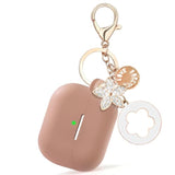 Case For Apple Airpods 4 - Airpods 4 Cases 2024 Cover Women Anti-Drop Silicone Ipods 4 Earbuds Wireless Accessorie Charging Cases Girl Bling Keychain For Airpod Ipods 4Th Generation
