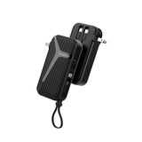 Portable Charger With Built In Cable And Ac Wall Plug,10000 Mah External Battery Power Bank, Led Display 4 Outputs 2 Inputs, Travel Phone Charger Battery Pack For Iphone 16 15 14 13 Samsung Ipad