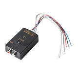 Car Audio Speaker Wire To Rca Line Output Converter, 2-Channel High To Low Rca Converter For Adding Amplifier Subwoofer To Stock Stereo