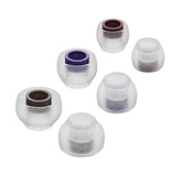 3 Pairs Earphones Tips Tri Clarion Replacement Silicone Eartips, Blocking Out Ambient Noise Earbuds For Inner Hole 4.00Mm-5.50Mm In-Ear Earphones (S/M/L)…