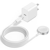 Usb C Iwatch Fast Charger 3Ft Magnetic Charging Cable With Usb C Wall Charger Compatible With Apple Watch Ultra2/Ultra/Series 9/8/7/Se/6/5/4/3/2/1
