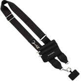 Clip And Go Phone Strap Solid (Black - Black Pouch) - Crossbody Phone Strap Chain With Zipper Wallet Pouch – Phone Lanyard