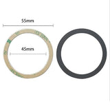Universal Metal Ring Sticker for Magnetic Charger Compatible with iPhone//Android All Cellphones, Magnetic Mount/Phone Holder Conversion