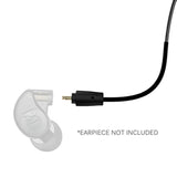 MEE audio MX PRO Series and M6 PRO Replacement Stereo Audio Cable (Black), 51 in