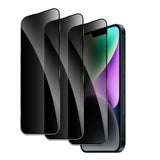 Privacy Screen Protector For Iphone 14, Shatterproof Tempered Glass Accessories, Anti Spy Tempered Glass Film, Case Friendly Ultra Resistant 9H Hardness Anti-Glare Hd Black -3 Pack