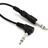 Css-103R 1/4 Inch Trs To Right-Angle1/4 Inch Trs Balanced Interconnect Cable, 3 Feet