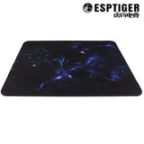 Mouse Pads Hetu (480 X 400 X 4Mm) Standard Size Glass Glaze Coating Scratch-Resistant Grainy Texture Large Gaming Mousepad - Multi-Color Galaxy Design