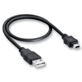 Replacement Usb A To Mini-B 5 Pin Cable Cord Lead Wire- Works With External Hard Drives, Mp3 Players, Cellphones, Digital Cameras- 1 Ft Length