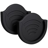 2-Pack Car Grip Phone Mount Holder with 3M Adhesive for Dashboard & Desk Black