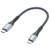 Usb C To Micro Usb Cable 6 Inch Short, 480Mbps Data Transfer & 12W Charging Usb-C Type C To Micro Usb Cable Adapter Otg Cord Braided For Microusb Devices