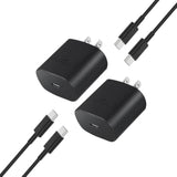 2Pack 45W Charger For Samsung Super Fast Charger Type C, Usb C Super Fast Charging For Samsung Galaxy S23 Ultra/S23/S23+/S22/S22 Ultra/S22+/Note 20/S20/S21, Galaxy Tab S7/S7 Galaxy A, Pps Charger