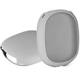 Replacement Soft Silicone Earpads Ear Pads Cushions Protectors Cover Case Accessories Compatible With Apple Airpods Max Headphones (Grey)