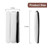 Qc35 Replacement Headband Pad Cuhsion Compatible With Bose Quietcomfort Qc35 Qc35 Ii Headphones Soft Protein Leather And Velcro Fastener Top Headband Sliver