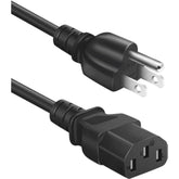 Amplifier Power Cord For Ion Pathfinder, Monster Rockin Roller, Job Rocker, Ion Block Rocker, Universal 3 Prong Ac Power Cable Replacement 3 Ft