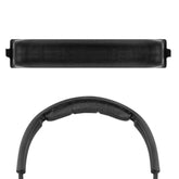 Geekria Protein Leather Headband Pad Compatible with Sennheiser HD229, HD228, HD220, HD219, HD218 Headphones, Repair Part (Black)