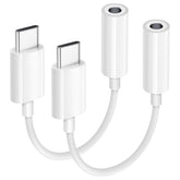USB C to 3.5mm Audio Headphone Jack Adapter, Type C Aux Audio Dongle Cable Cord Compatible with iPhone 17/16/15 Pro/Max/Plus, iPad, MacBook,