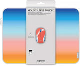 Wireless Mini Mouse M187 & 14" Sleeve Bundle - Blue Sunset