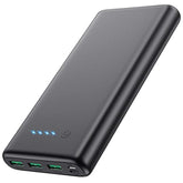 Portable Charger 36800Mah,4 Outputs Power Bank, Dual Input 5V/3A External Battery Pack,Usb-C In&Out High-Speed Charging Backup Charger Compatible With Iphone 16/15/14/13,Samsung S23 Android Phone Etc