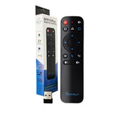 BPR1S Plus Air Mouse Remote 2026 New BT & 2.4G RF Replacement Remote with USB Receiver and Voice Control Supports 6-Axis Gyro IR Learning for Android