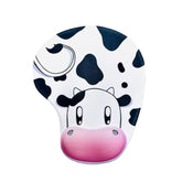 Ergonomic Cartoon Mouse Pad ?Animal Patterns Mouse Pad With Wrist Support, Mouse Pad With Wrist Rest, Mousepad With Non-Slip Pain Relief Pu Base, Cute Mouse Pad (Panda)