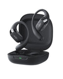 New Openfit 2+ Open-Ear Headphones, Dolby Audio Enabled, Comfortable Earbuds With Soft Ear Hooks, 48H Playtime, Ip55 Water-Resistant, Usb-C Fast Charging, Wireless Charging, Carrying Bag, Black