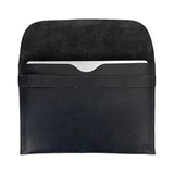 , Rustic Case Compatible With Macbook Air/Pro 13 Inch With M1 Chip, Handmade From Full Grain Leather (Charcoal Black)