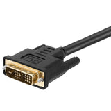 Cmple - HDMI to DVI Adapter Cable Bi Directional High Speed Monitor Cable for