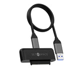 Sata To Usb Cable, Usb 3.0 To 2.5”Sata To Usb 3.0 Adapter For External Convert