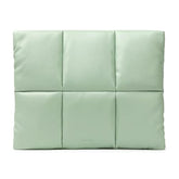 Puffy Laptop Sleeve 13 Inch 14 Inch, Quilted Puffer Laptop Carrying Case, Pillow Case Compatible For Macbook Air M3 2024 M2 M1, Macbook Pro M4 Pro/Max, 13 In 14 In Cover, Sage