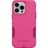 OtterBox iPhone 14 Pro Max (ONLY) Commuter Series Case - INTO The Fucshia (Pink), Slim & Tough, Pocket-Friendly, with Port Protection