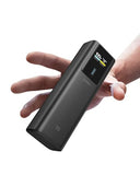 100W Power Bank, 10000mAh Portable USB C Charger with Smart TFT Display, PD3.0 Fast Charging Compatible iPhone 16/15 Series, Samsung Galaxy S24/S23,