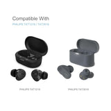 Replacement Silicone Eartips For Philips Tat1219, Tat3519 Earbuds Tips, 6 Pairs (S/M/L) Black