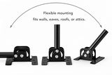 Adjustable Mounting Pole Antenna Mount Outdoor TV Antenna Universal Weather Proof Attic Mount Brackets, Easy Installation and Solid Structure