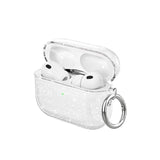 Clear Glitter Airpods Pro 3 Case with Sparkle Bling Design