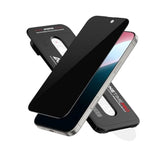 Nanoarmour Onetime Pro For Iphone 16 Pro Max Privacy Screen Protector, Anti-Reflective, Infinity Edge-To-Edge, Anti-Spy Tempered Glass, Reinforced Edges, Smooth, Easy Install, Dust-Free